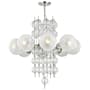 Hudson Valley Lighting Calypso 8 Light 34" Wide Chandelier Polished Nickel