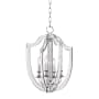 Hudson Valley Lighting Arietta 4 Light 17" Wide Taper Candle Pendant Polished Nickel