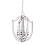 Hudson Valley Lighting Arietta 4 Light 17" Wide Taper Candle Pendant Polished Nickel