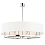 Hudson Valley Lighting Durham 8 Light 39" Wide Taper Candle Drum Chandelier Polished Nickel