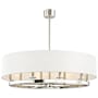 Hudson Valley Lighting Durham 8 Light 39" Wide Taper Candle Drum Chandelier Polished Nickel
