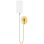 Hudson Valley Lighting Harlem 24" Tall Wall Sconce Aged Brass