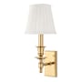 Hudson Valley Lighting Ludlow Single Light 13" Tall Wall Sconce Polished Brass