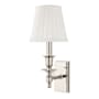 Hudson Valley Lighting Ludlow Single Light 13" Tall Wall Sconce Polished Nickel