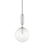 Hudson Valley Lighting Jewett 8" Wide Mini Pendant Polished Nickel