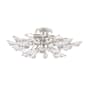Hudson Valley Lighting Tulip 4 Light 23" Wide Semi-Flush Ceiling Fixture Silver