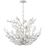Hudson Valley Lighting Tulip 9 Light 28" Wide Crystal Chandelier Silver