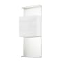Hudson Valley Lighting Stern 2 Light 20" Tall Wall Sconce Polished Nickel