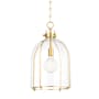 Hudson Valley Lighting Eldridge 16" Wide Pendant Aged Brass