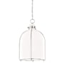 Hudson Valley Lighting Eldridge Single Light 14" Wide Pendant Polished Nickel