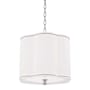 Hudson Valley Lighting Sweeny 3 Light 15" Wide Pendant Polished Nickel