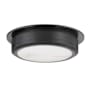 Hudson Valley Lighting Greenport 14" Wide LED Flush Mount Drum Ceiling Fixture Old Bronze