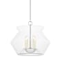 Hudson Valley Lighting Edmonton 5 Light 21" Wide Multi Light Pendant Polished Nickel