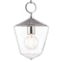 Hudson Valley Lighting Greene Single Light 8" Wide Mini Pendant Polished Nickel