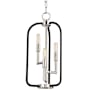 Hudson Valley Lighting Angler 3 Light 10" Wide Taper Candle Pendant Polished Nickel