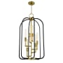 Hudson Valley Lighting Angler 6 Light 20" Wide Taper Candle Chandelier Aged Brass