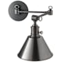Hudson Valley Lighting Garden City 11" Tall Wall Sconce with Swing Arm Old Bronze