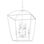 Hudson Valley Lighting Bryant 8 Light 24" Wide Taper Candle Chandelier White Plaster