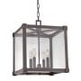 Hudson Valley Lighting Forsyth 4 Light 16" Wide Taper Candle Pendant Old Bronze