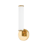 Hudson Valley Lighting Cromwell 14" Tall Wall Sconce Aged Brass