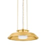Hudson Valley Lighting Woodrow 22" Wide Pendant Aged Brass