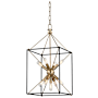 Hudson Valley Lighting Glendale 9 Light 12" Wide Mini Chandelier Aged Brass