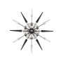 Hudson Valley Lighting Sparta 6 Light 25" Tall Wall Sconce Polished Nickel