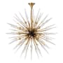 Hudson Valley Lighting Sparta 18 Light 48" Wide Sputnik Chandelier Aged Brass