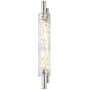 Hudson Valley Lighting Baird Single Light 5" Tall LED Bathroom Sconce Aged Brass