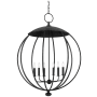 Hudson Valley Lighting Wesley 6 Light 32" Wide Taper Candle Style Chandelier Aged Iron