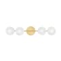 Hudson Valley Lighting Elmont 4 Light 25" Wide Bathroom Vanity Light Aged Brass