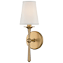 Hudson Valley Lighting Islip Single Light 15" Tall Wall Sconce Aged Brass
