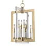 Hudson Valley Lighting Wellington 8 Light 18" Wide Taper Candle Chandelier Aged Brass