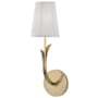 Hudson Valley Lighting Deering Single Light 16" Tall Wall Sconce Aged Brass