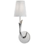 Hudson Valley Lighting Deering Single Light 16" Tall Wall Sconce Polished Nickel