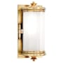Hudson Valley Lighting Bristol Single Light 11" Tall Bathroom Sconce Aged Brass
