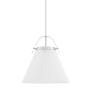 Hudson Valley Lighting Aldridge 27" Tall Pendant Polished Nickel