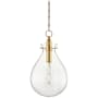 Hudson Valley Lighting Ivy Single Light 18" Wide LED Pendant Polished Nickel