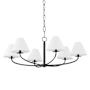 Hudson Valley Lighting Stacey 6 Light 40" Wide Chandelier Old Bronze