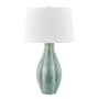 Hudson Valley Lighting Galloway 31" Tall Accent Table Lamp Aged Brass / Ceramic Moss Ivory
