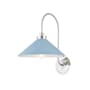 Hudson Valley Lighting Clivedon 16" Tall Wall Sconce Polished Nickel / Blue Bird