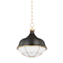 Hudson Valley Lighting Holkham 11" Wide Pendant Aged Brass / Distressed Bronze