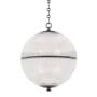 Hudson Valley Lighting Sphere No. 3 18" Wide Pendant Distressed Bronze
