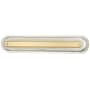 Hudson Valley Lighting Litton 21" Tall LED Wall Sconce Aged Brass