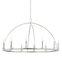 Hudson Valley Lighting Howell 12 Light 47" Wide Taper Candle Style Chandelier Polished Nickel