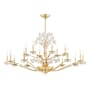 Hudson Valley Lighting Beaumont 20 Light 48" Wide Chandelier Aged Brass