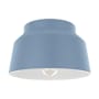 Hunter Cranbrook 12" Wide Flush Mount Ceiling Fixture Indigo Blue