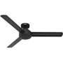 Hunter Presto 52" 3 Blade Hanging Indoor Ceiling Fan with Wall Control Matte Black