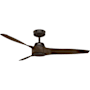 Hunter Mosley 52" 3 Blade Indoor / Outdoor Ceiling Fan with Wall Control Premier Bronze