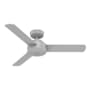 Hunter Presto 44" 3 Blade Hanging Indoor Ceiling Fan with Wall Control Dove Grey